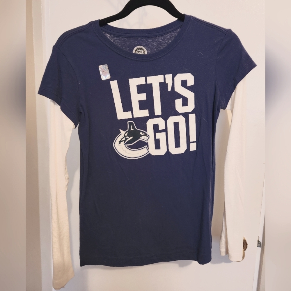 Girls' Vancouver Canucks Long Sleeve
